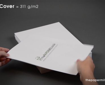 Is 65 lb or 110 lb cardstock thicker?