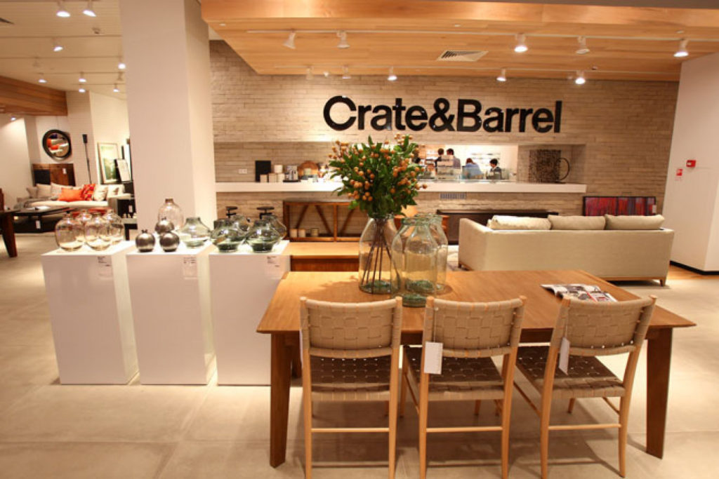Is Crate and Barrel high end?