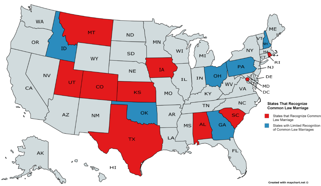 Is Oklahoma a common law property state?