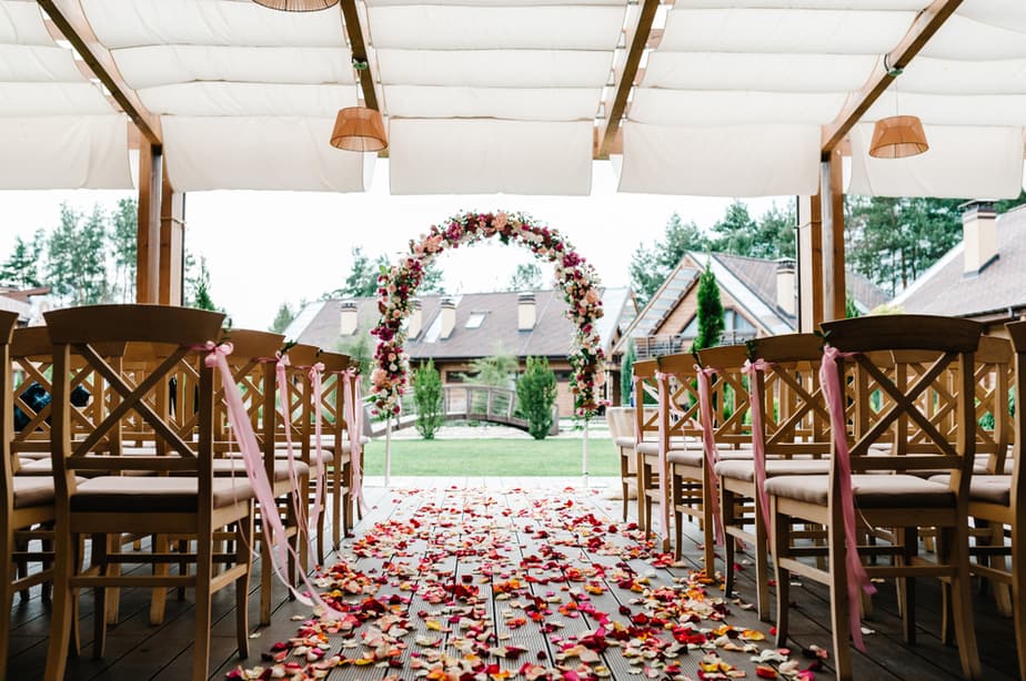 Is a backyard wedding tacky?