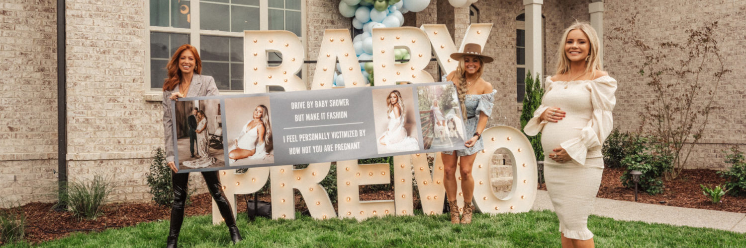 Is a drive-by baby shower tacky?