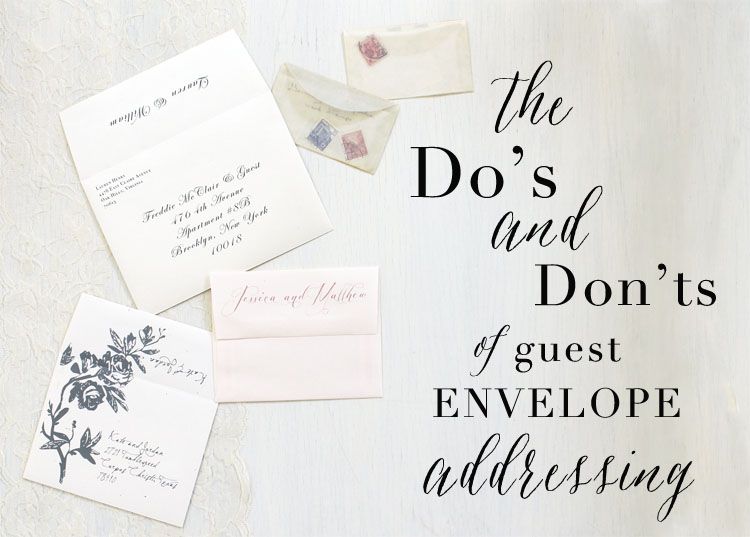Is it OK to handwrite addresses on wedding invitations?