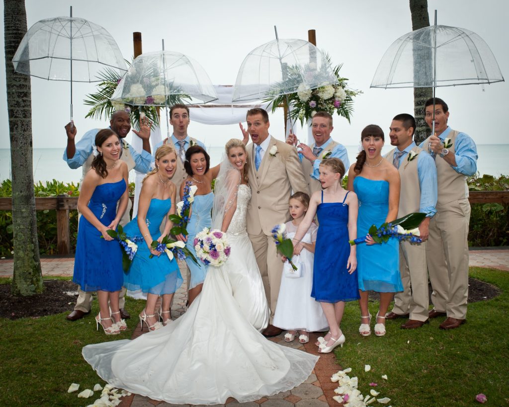 Is it bad luck if it rains on your wedding day?