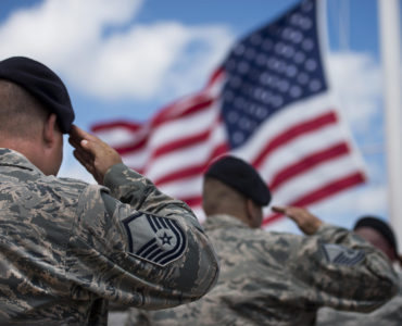 Is it disrespectful to salute if you're not in the military?