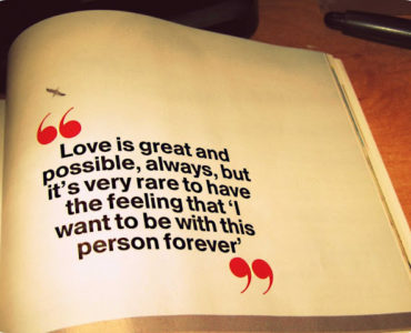 Is it possible to love forever?