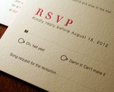 Is it rude to send wedding invitations early?