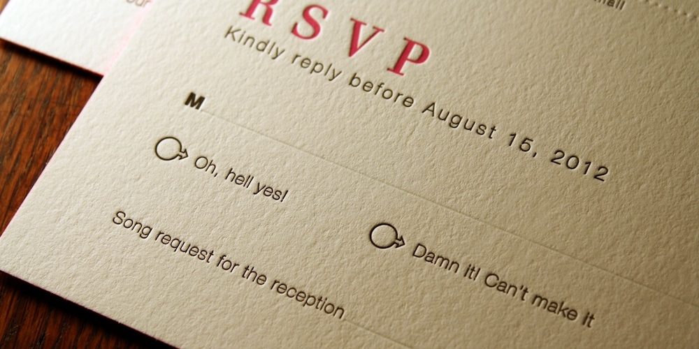 Is it rude to send wedding invitations early?