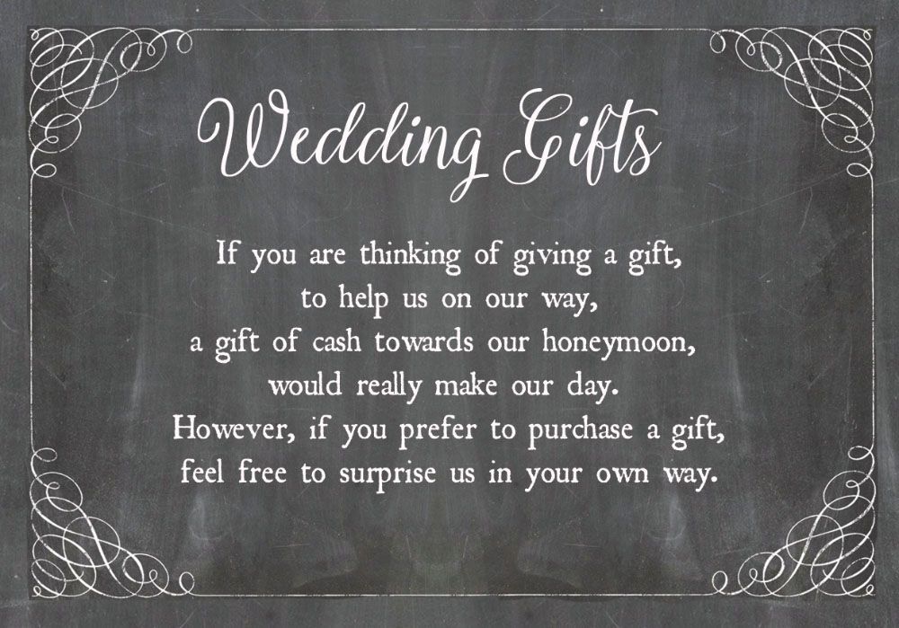 Is it tacky to ask for cash as a wedding gift?