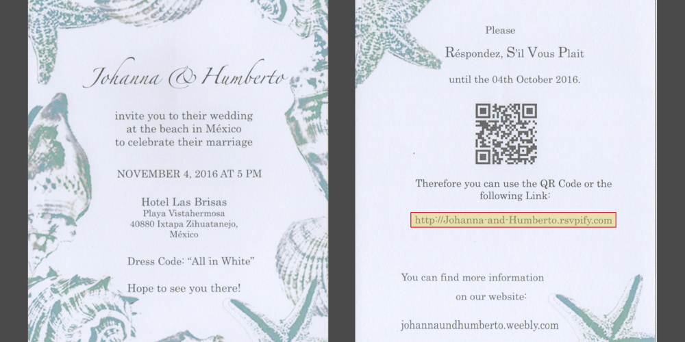 Is it tacky to have wedding guests RSVP online?