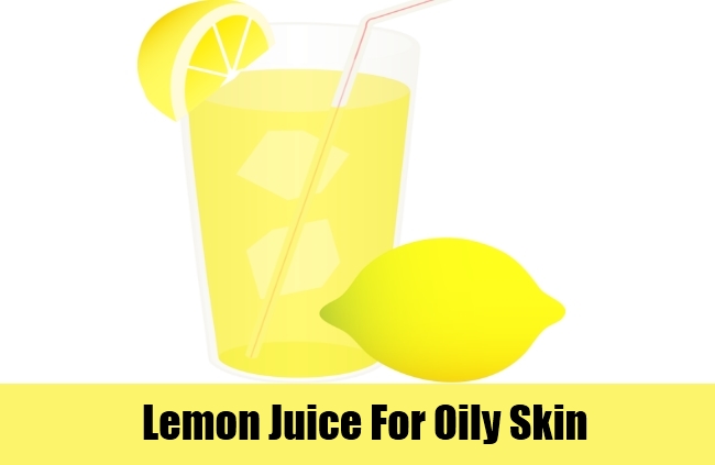 Is lemon good for oily skin?