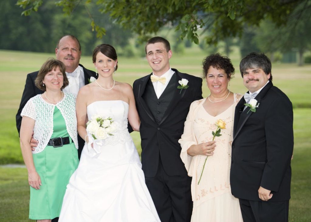 Is the mother of the groom part of the bridal party?