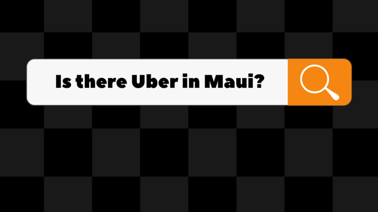 Is there Uber in Maui?