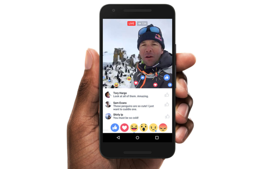 Is there an app for Facebook live?