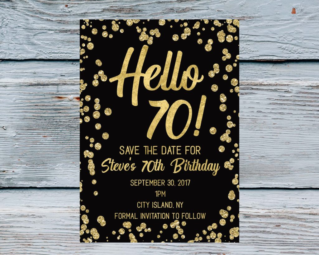 Should I send Save the Date for birthday party?