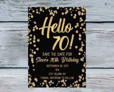 Should I send Save the Date for birthday party?