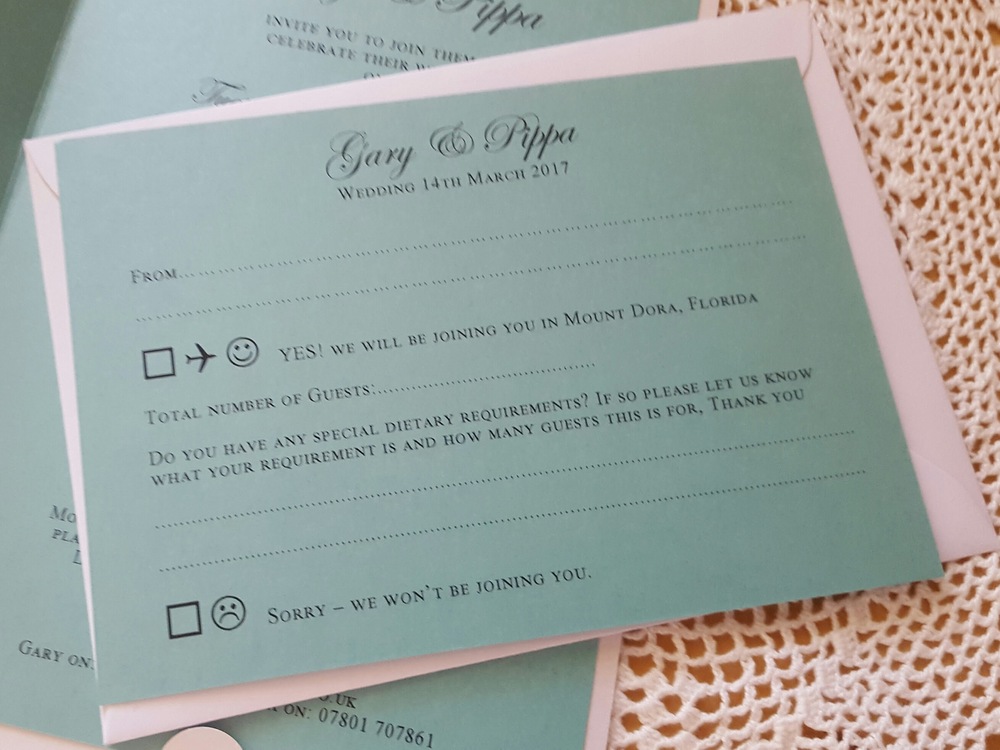 Should you put stamps on wedding RSVP?