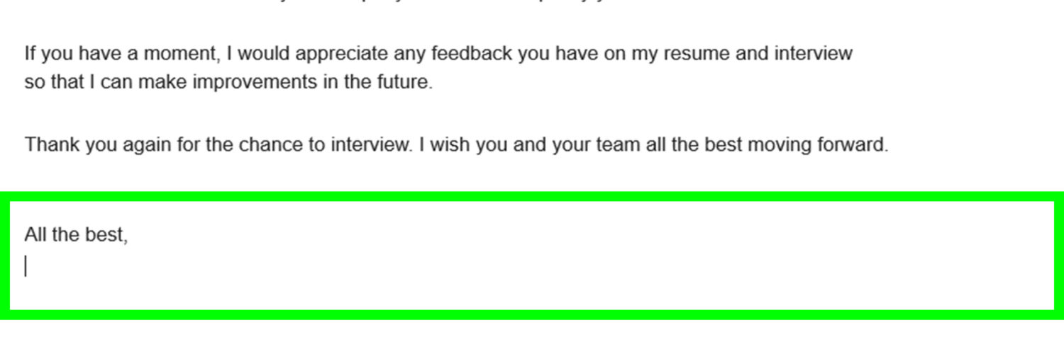 Should you reply to a rejection email?