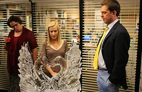 Was Angela really pregnant in The Office?