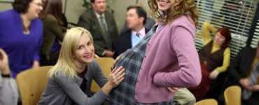 Was Pam really pregnant during the wedding?