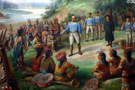 What Indian tribes were allies with the Confederacy?