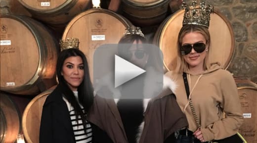 What Napa winery did the Kardashians go to?