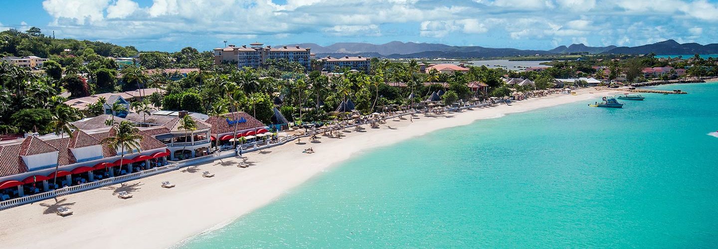 What Sandals Resort has the best beach?