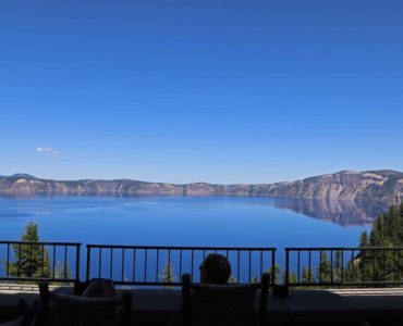 What airport is closest to Crater Lake?