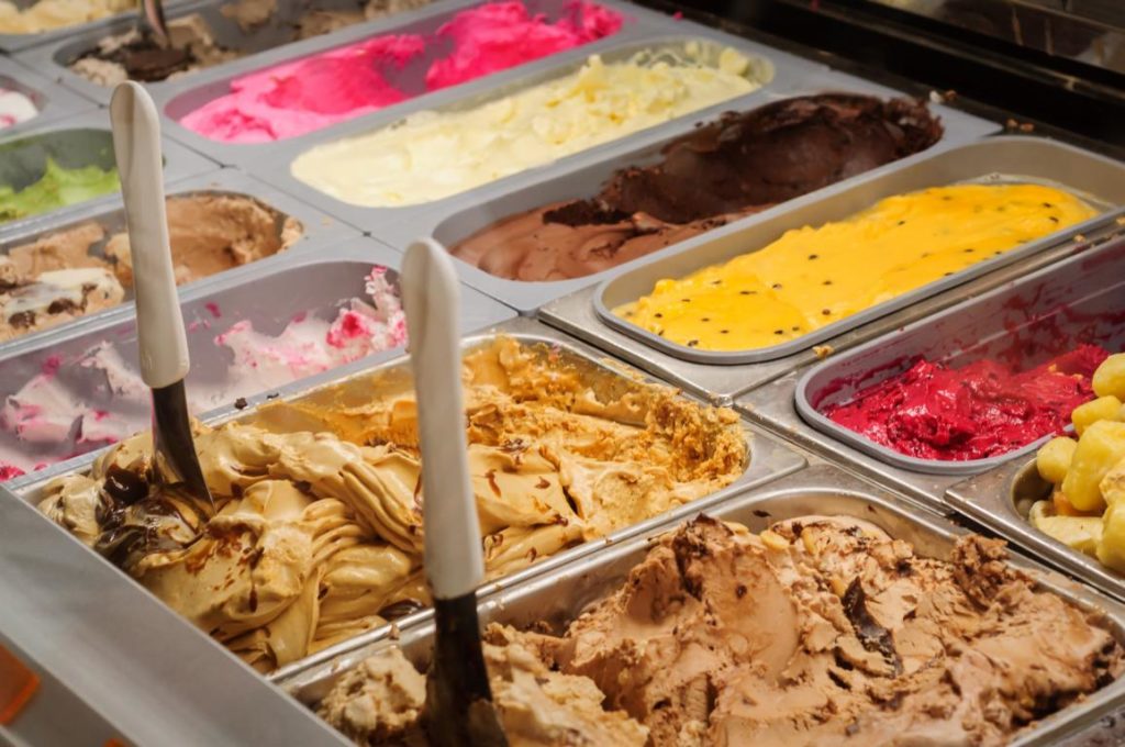 What are all of the ice cream flavors?