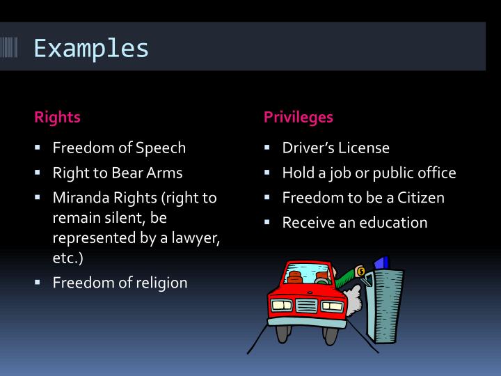 What are examples of duties?
