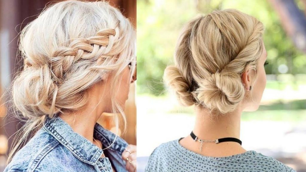 What are some cute easy hairstyles?