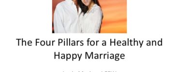 What are the 4 pillars of marriage?