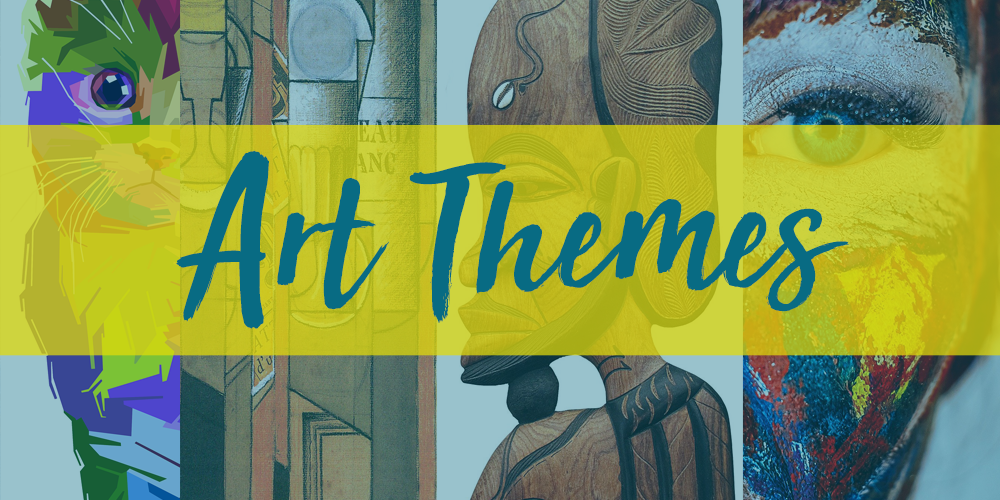 What are the 8 themes of art?