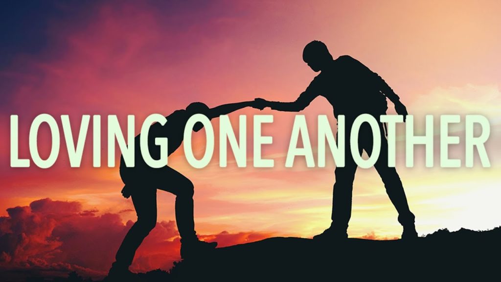 What are the benefits of loving one another?