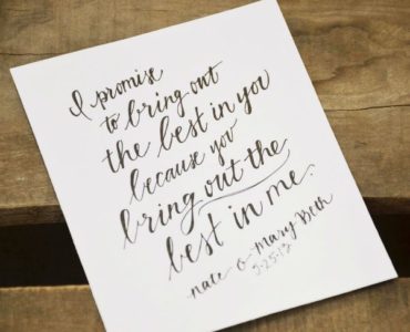 What are the best wedding vows?