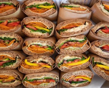 What are the two main types of catering?