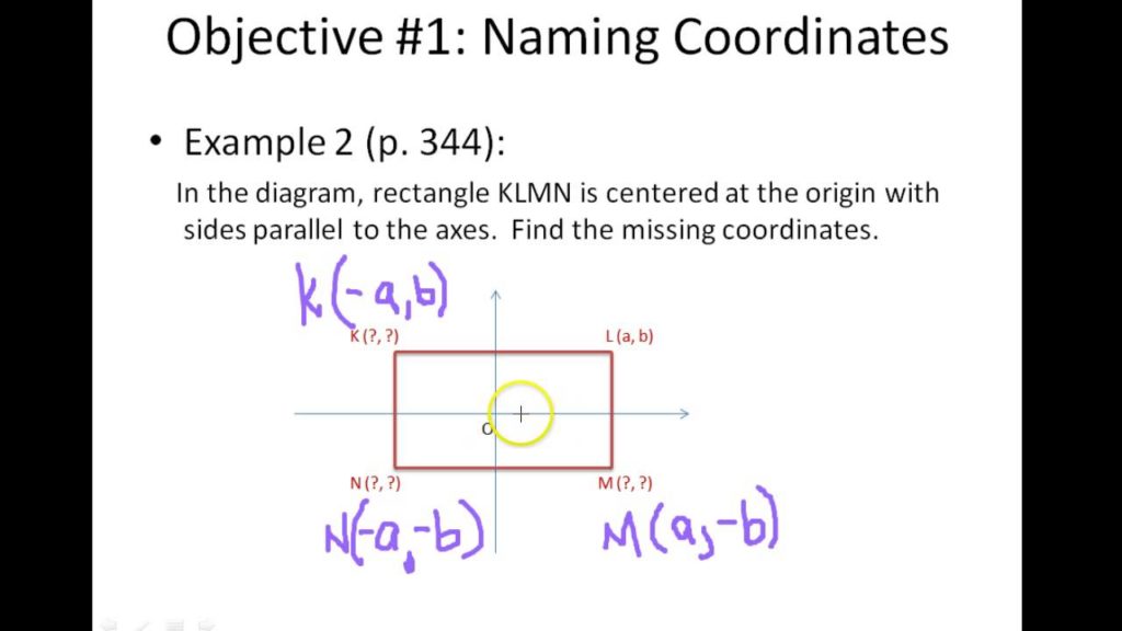 What are the two types of coordinates?
