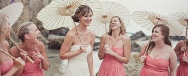What bridesmaids can hold instead of flowers?