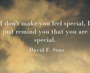 What can I write to make someone feel special?