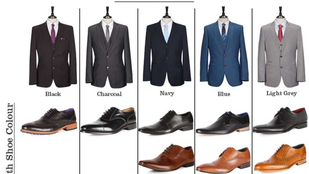 What color socks do you wear with a gray suit?