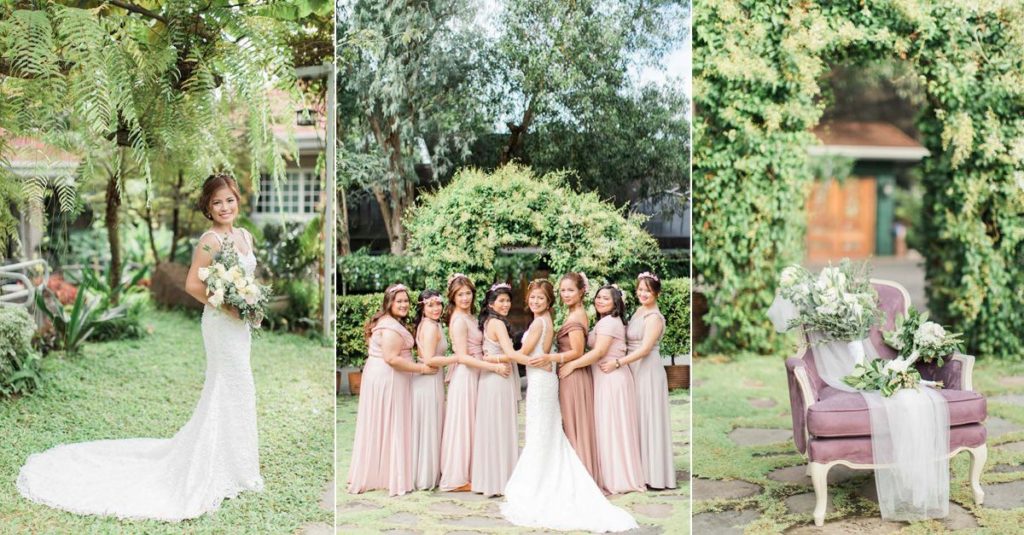 What colors are good for a rustic wedding?