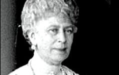 What did Queen Mary die of in 1953?