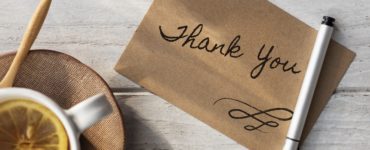 What do I write in a thank you card?