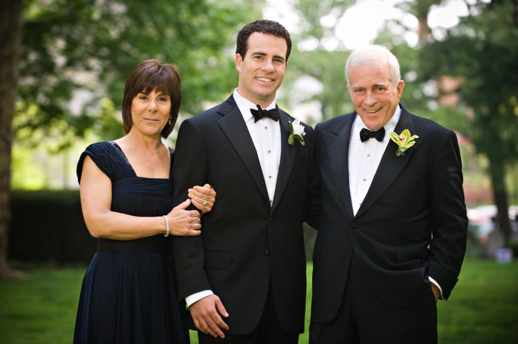 What do parents of the groom give for a wedding gift?