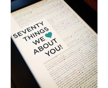 What do you buy an 85 year old man for his birthday?