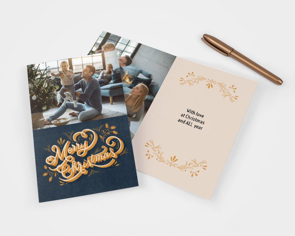 What do you write in a short and sweet Christmas card?