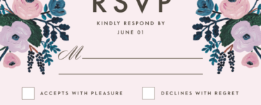 What do you write on RSVP?