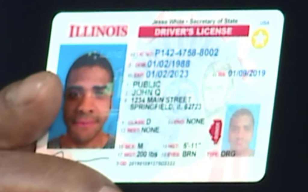 What documents are needed for a Real ID in Illinois?