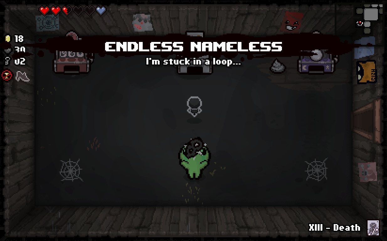 what-does-endless-nameless-do