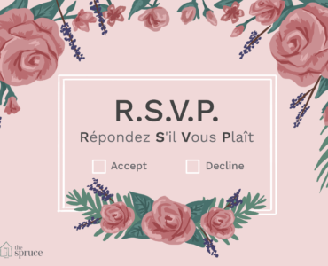 What does M mean on RSVP?