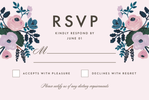 What does rsvp mean in english on an invitation 
